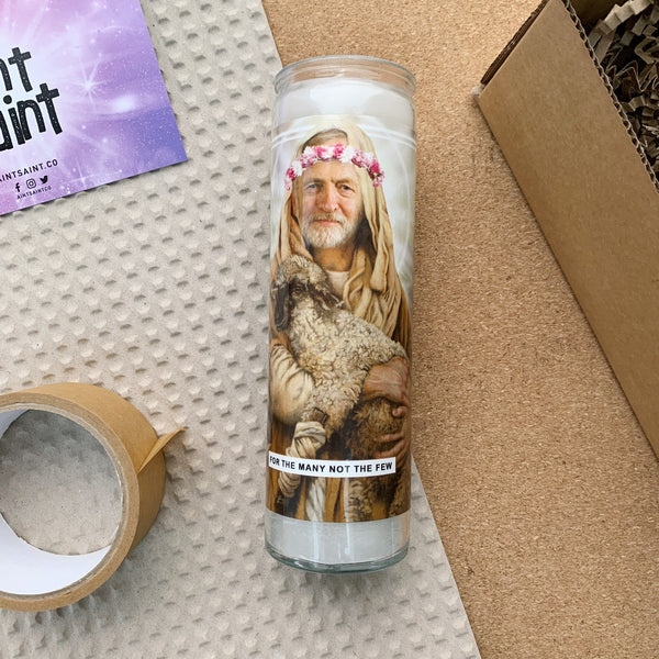 Saint Jeremy Corbyn Prayer Candle