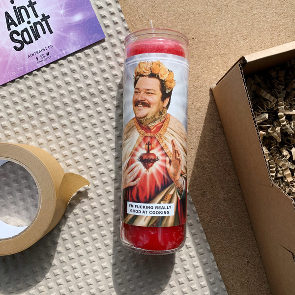 Saint Matty Matheson Prayer Candle