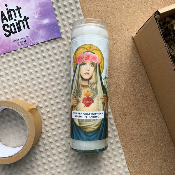 Saint Stevie Nicks | Fleetwood Mac Prayer Candle
