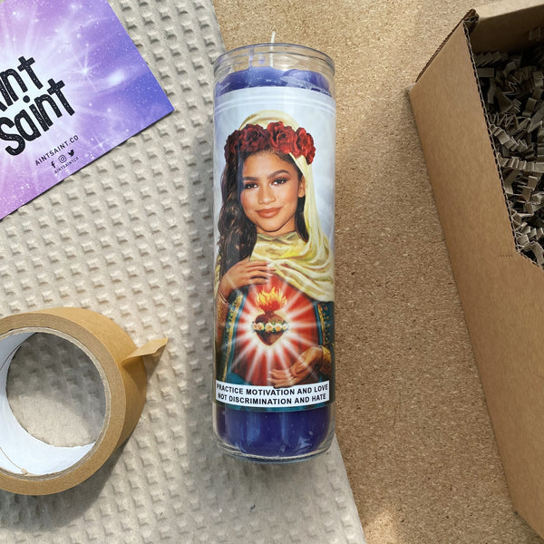 Saint Zendaya Prayer Candle