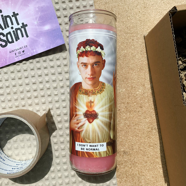 Saint Olly Alexander | Years and Years | Ritchie Tozer | It's A Sin Prayer Candle