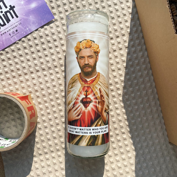 Saint Tom Hardy Prayer Candle