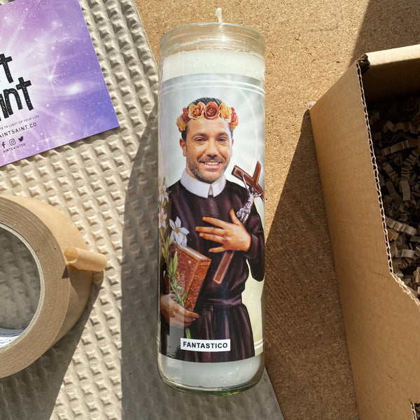 Saint Gino D'Acampo Prayer Candle