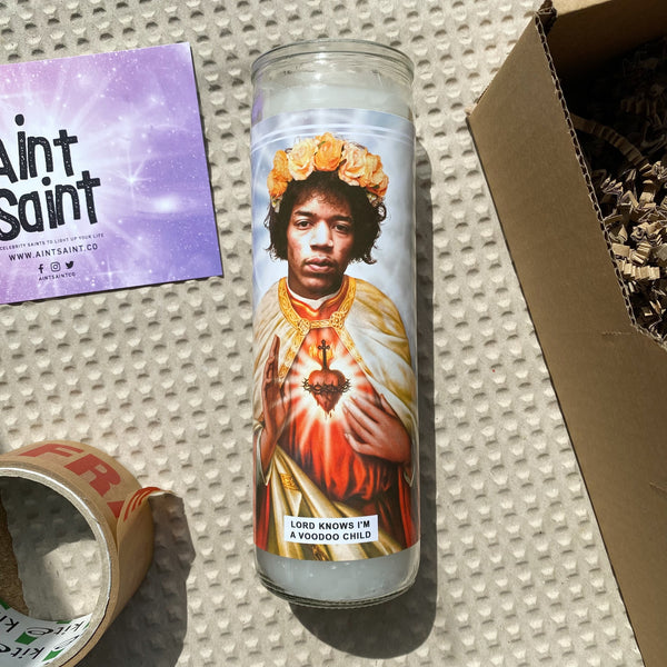 Saint Hendrix Prayer Candle