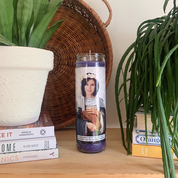 Saint Courtney Cox Prayer Candle