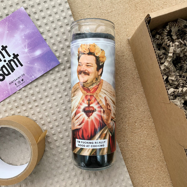 Saint Matty Matheson Prayer Candle