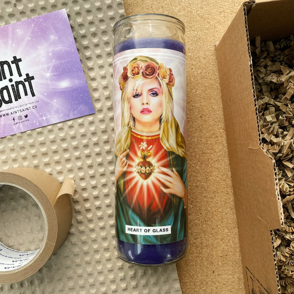 Saint Debbie Harry | Blondie Prayer Candle