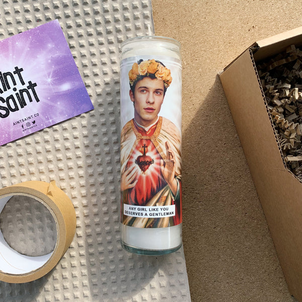 Saint Shawn Mendes Prayer Candle