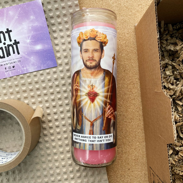 Saint Ben Barnes Prayer Candle