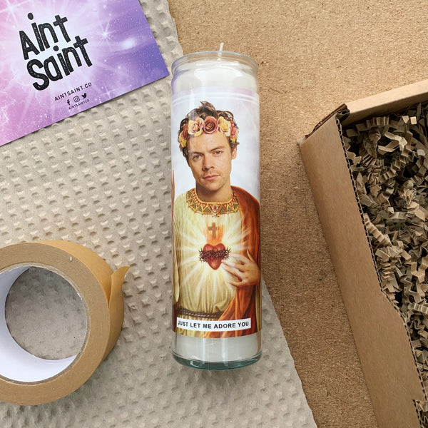 Saint Harry Prayer Candle