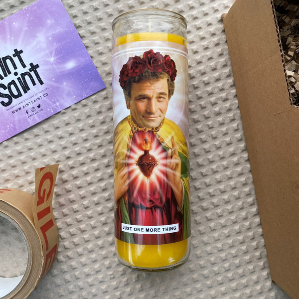 Saint Columbo | Peter Falk Prayer Candle