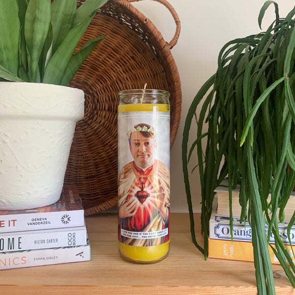 Saint David Mitchell | Mark Corrigan | Peep Show Prayer Candle