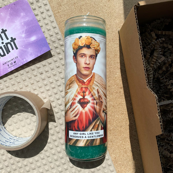 Saint Shawn Mendes Prayer Candle