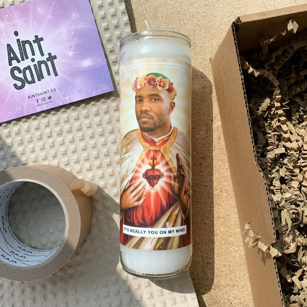 Saint Frank Ocean Prayer Candle