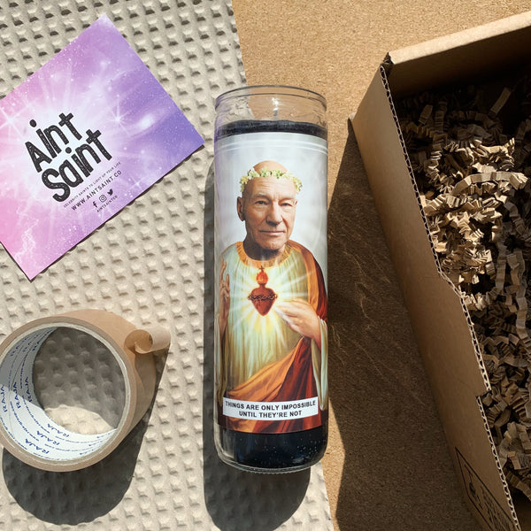 Saint Patrick Stewart  Prayer Candle