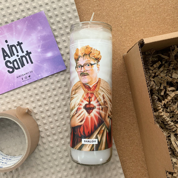 Saint Jim Bell | Friday Night Dinner | Mark Heap Prayer Candle