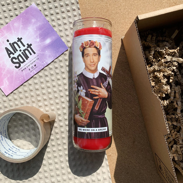 Saint David Schwimmer Prayer Candle