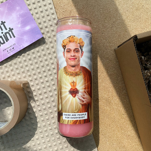 Saint Pete Davidson Prayer Candle