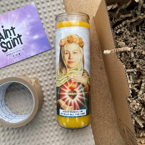 Saint Phoebe Bridgers Prayer Candle