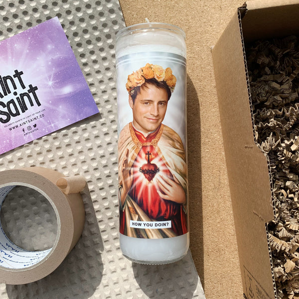 Saint Matt LeBlanc Prayer Candle