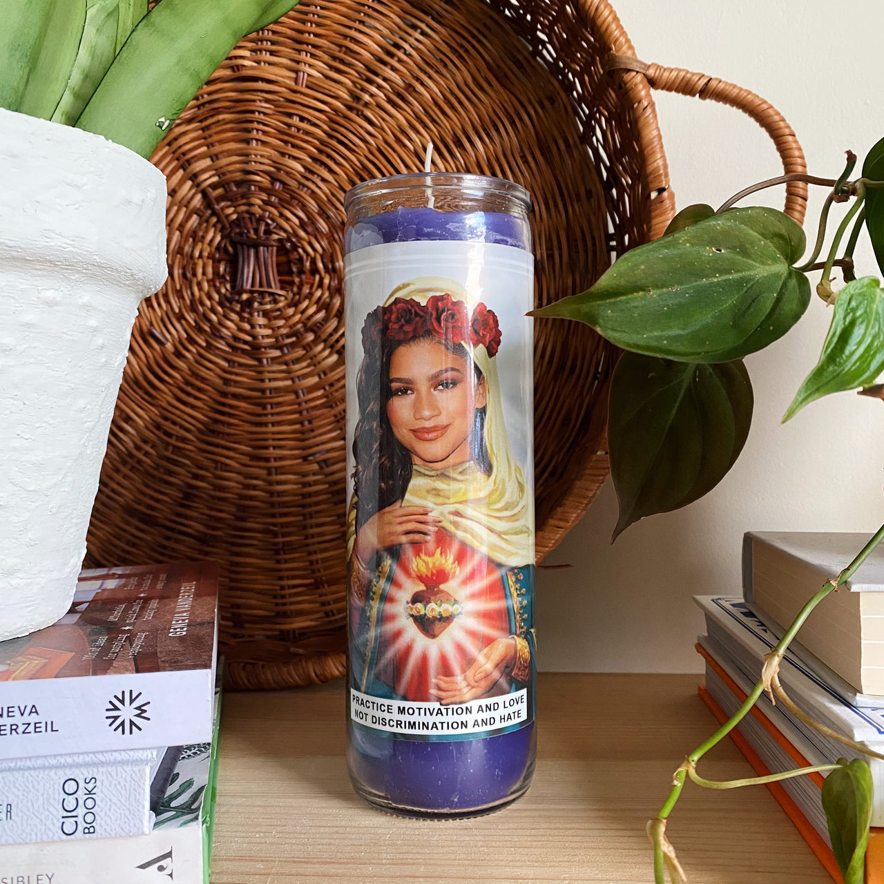 Saint Zendaya Prayer Candle