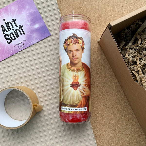 Saint Harry Prayer Candle