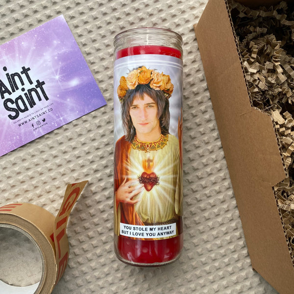 Saint Rod Stewart Prayer Candle