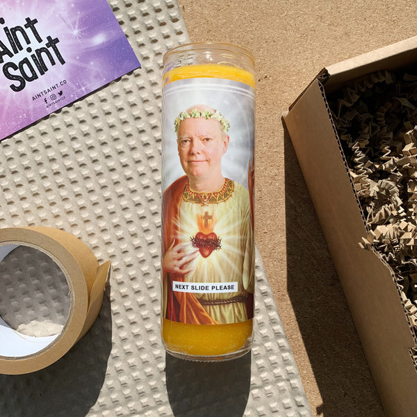 Saint Chris Whitty Prayer Candle