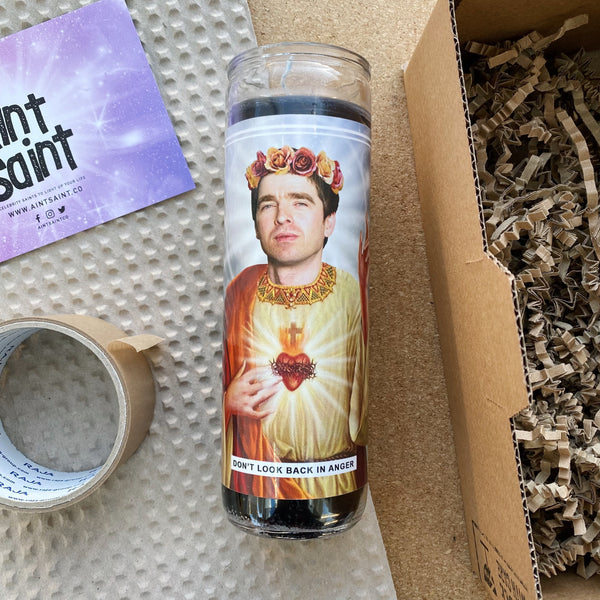 Saint Noel Gallagher Prayer Candle