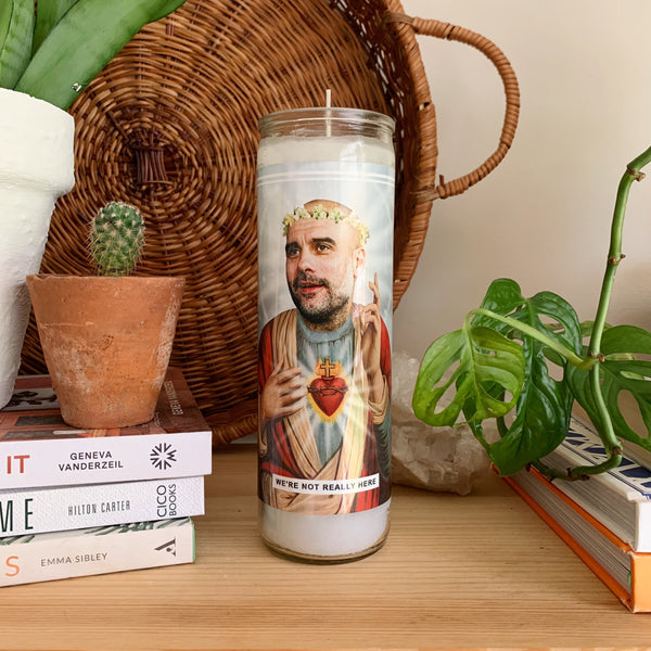 Saint Pep Guardiola Prayer Candle