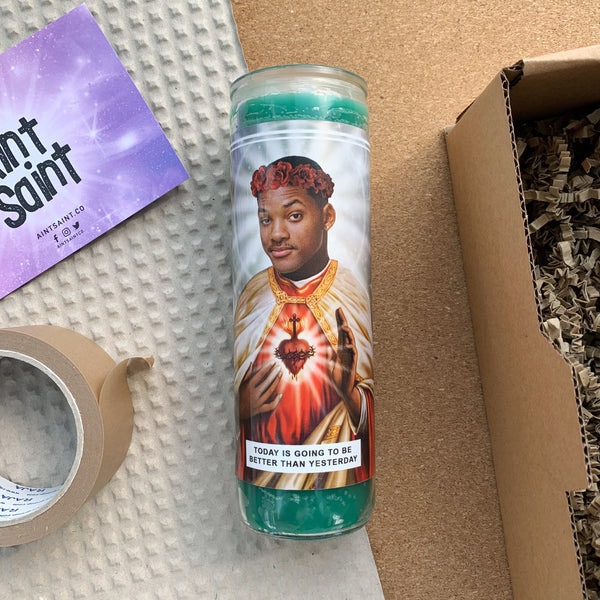 Saint Will Smith Prayer Candle