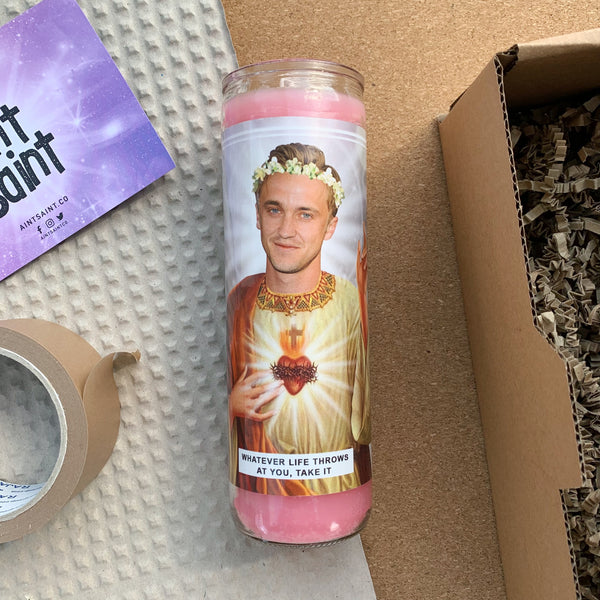 Saint Tom Felton Prayer Candle