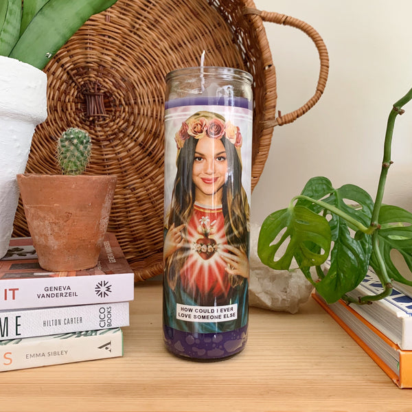 Saint OIivia Rodrigo Prayer Candle