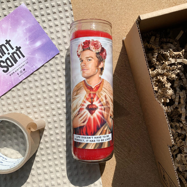 Saint Dexter Morgan | Jim Lindsay | Michael C Hall Prayer Candle