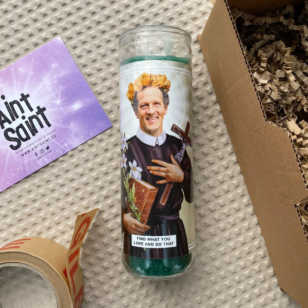 Saint Monty Don | Gardeners World Prayer Candle