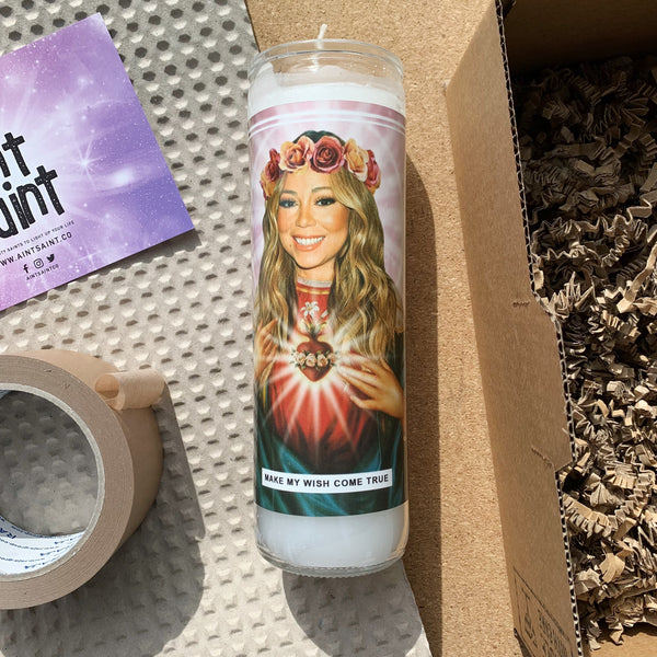 Saint Mariah Carey Prayer Candle