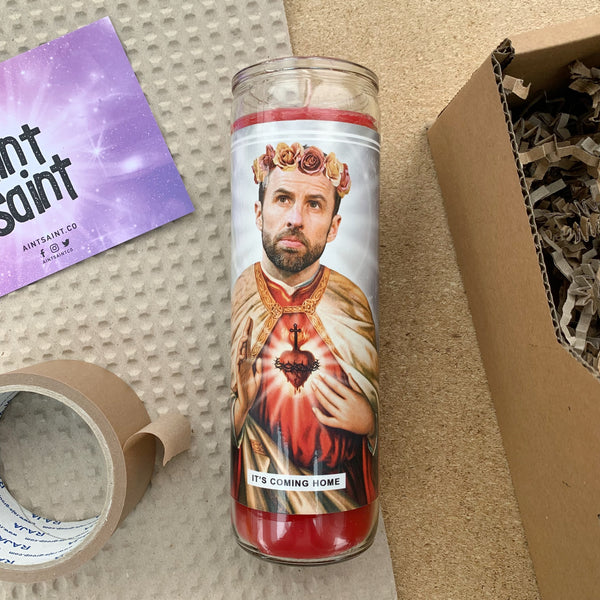 Saint Gareth Southgate | England | Euros Prayer Candle