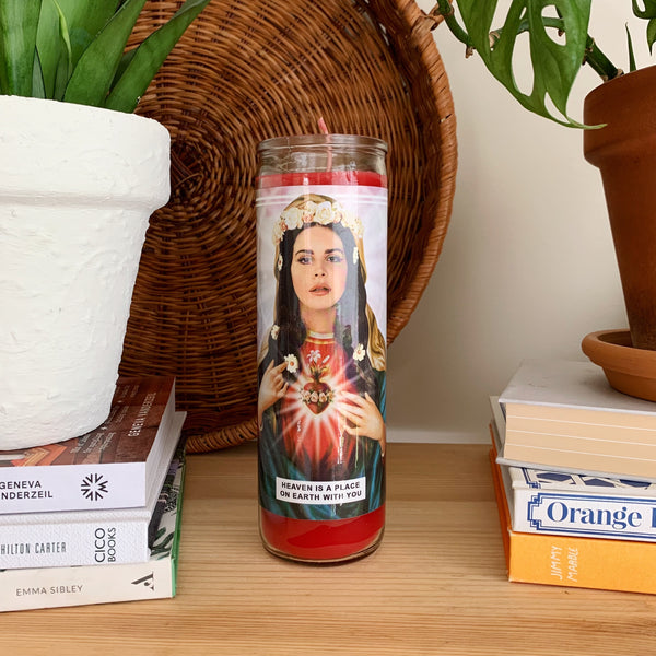 Saint Lana Del Rey Prayer Candle