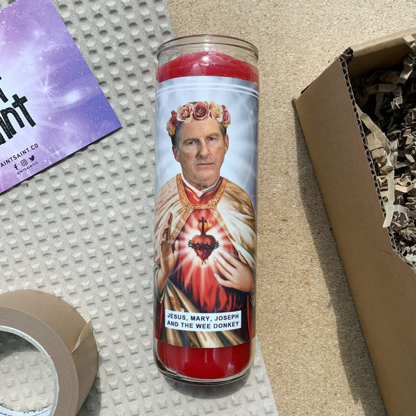 Saint Ted Hastings | Adrian Dunbar | Line Of Duty Prayer Candle