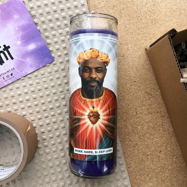 Saint Idris Elba Prayer Candle