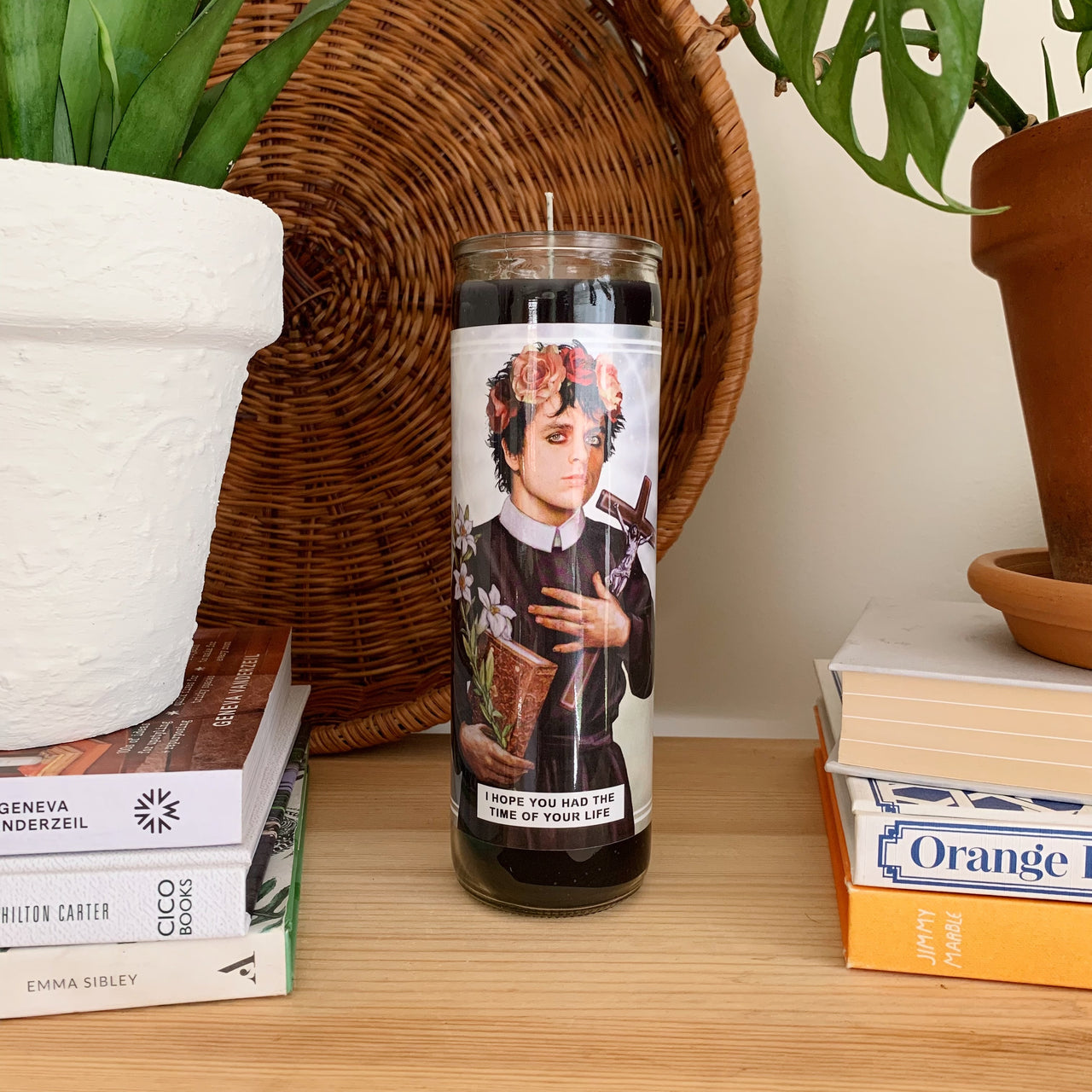 Saint Billie Joe Armstrong | Green Day Prayer Candle