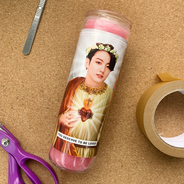 Saint Jungkook | Jeon Jung-kook | BTS | Kpop Prayer Candle