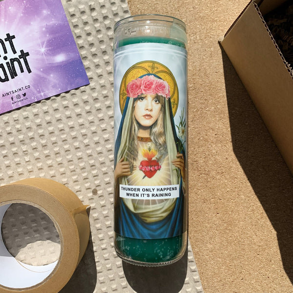 Saint Stevie Nicks | Fleetwood Mac Prayer Candle