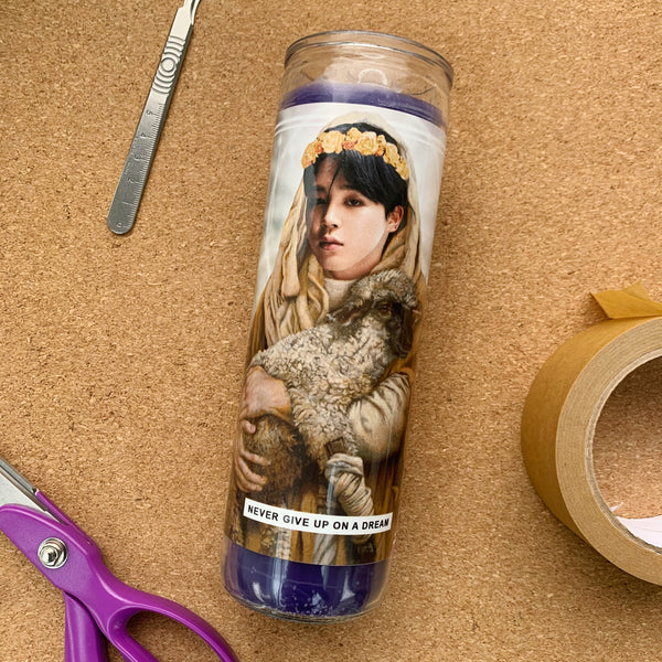 Saint Jimin | Park Ji-min | BTS | Kpop Prayer Candle