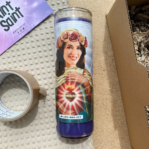 Saint Nigella Lawson Prayer Candle