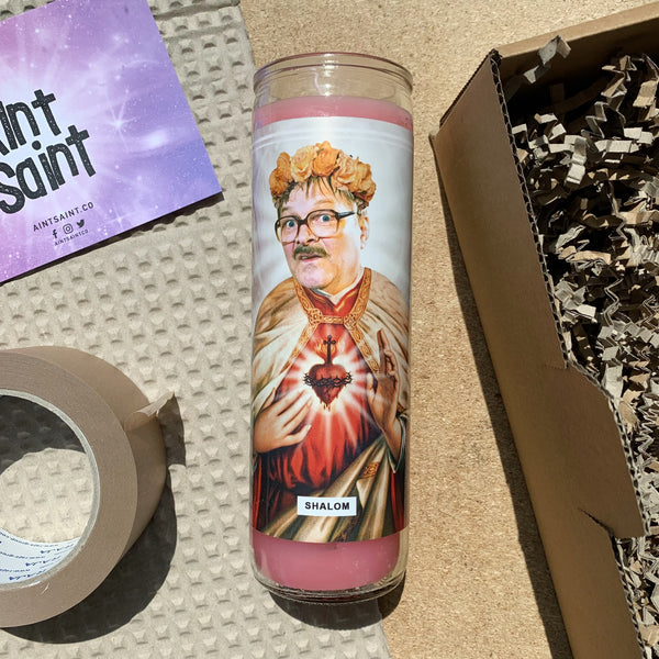 Saint Jim Bell | Friday Night Dinner | Mark Heap Prayer Candle