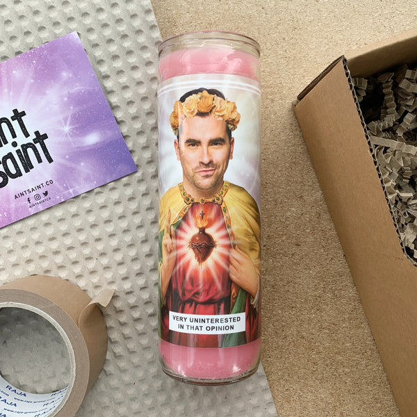 Saint David Rose | Daniel Levy | Schitt's Creek Prayer Candle