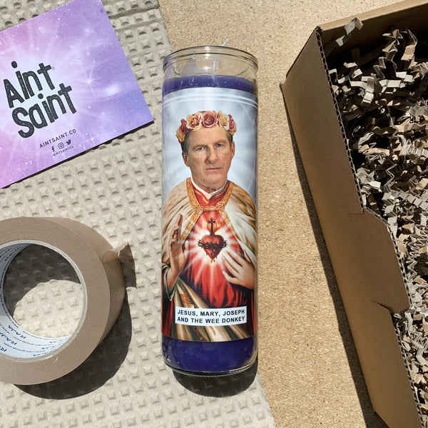 Saint Ted Hastings | Adrian Dunbar | Line Of Duty Prayer Candle