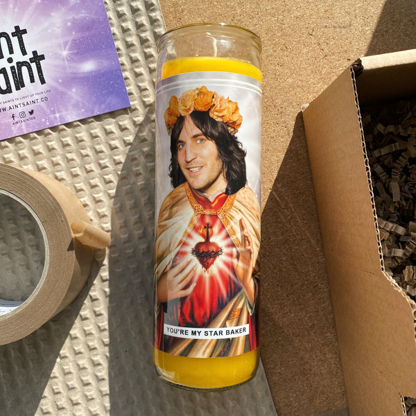 Saint Noel Fielding | Great British Bake Off | Mighty Boosh Prayer Candle