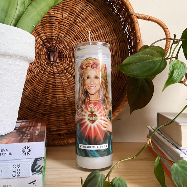 Saint Celine Dion Prayer Candle